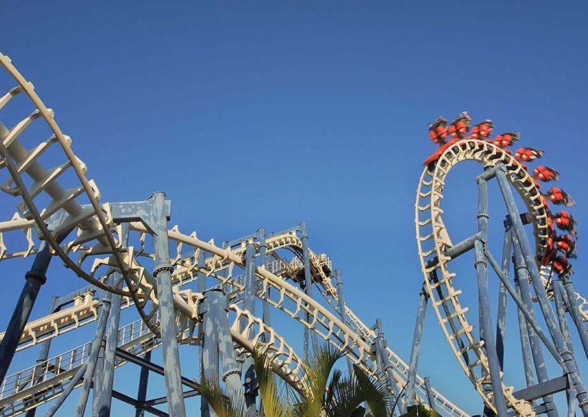 amusement park high wind risk control