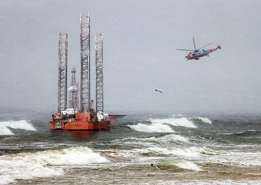 offshore marine industry high wind risk control